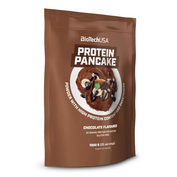 Снимка на BioTech USA Protein Pancake powder, показваща текстурата на праха