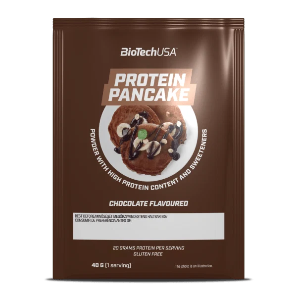 Опаковка на BioTech USA Protein Pancake powder - 40 g, вкус шоколад