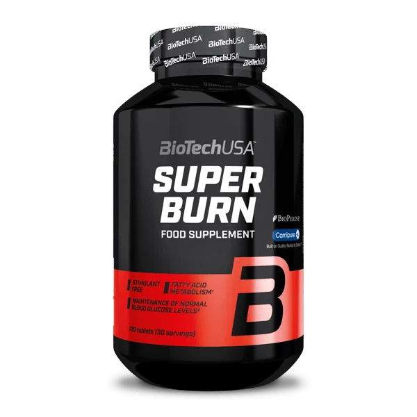 Опаковка BioTech USA Super Burn - 120 таблетки