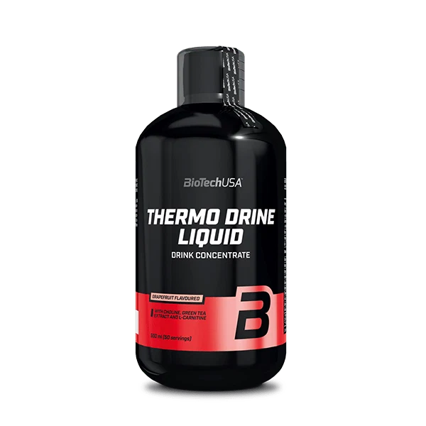 BioTech USA Thermo Drine Liquid - 500 ml - бутилка с течна добавка за отслабване на Sport-Zona
