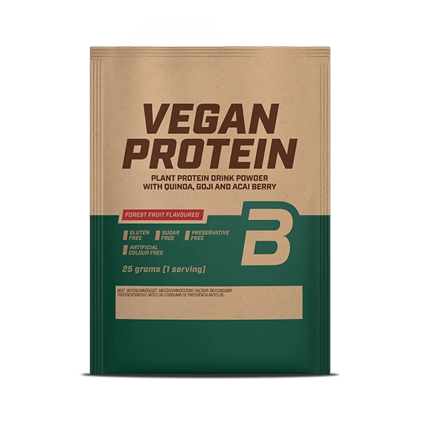 BioTech USA Vegan Protein 25g - Горски Плодове
