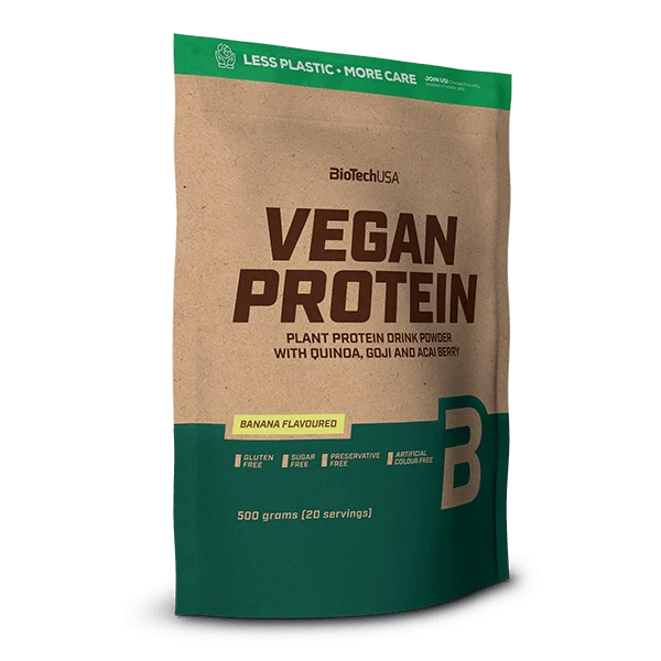 Шейк с BioTech USA Vegan Protein в чаша, готов за консумация