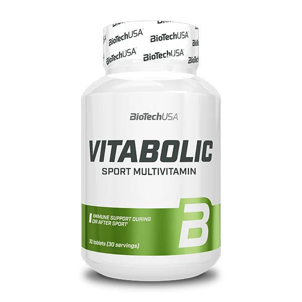 Опаковка BioTech USA Vitabolic спортен мултивитамин с 30 таблетки