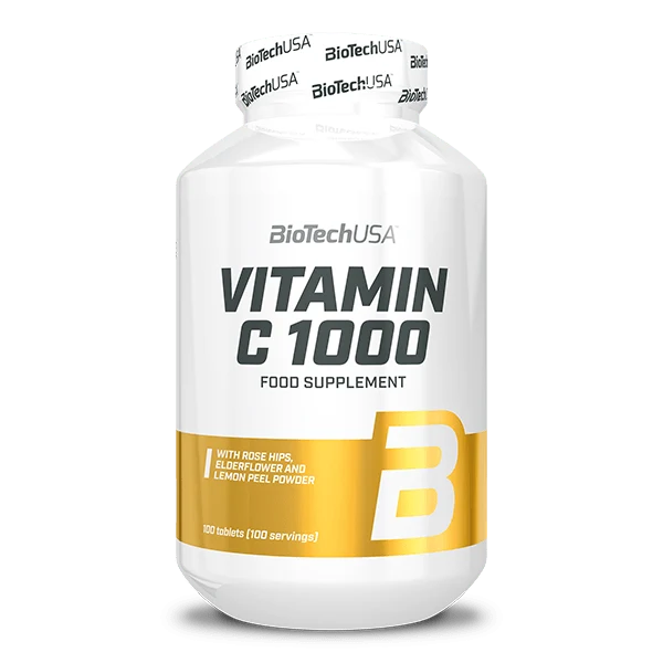 BioTech USA Vitamin C 1000 Bioflavonoids - 100 tablets
