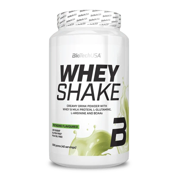 BioTech USA Whey Shake 1000g с вкус на шамфъстък