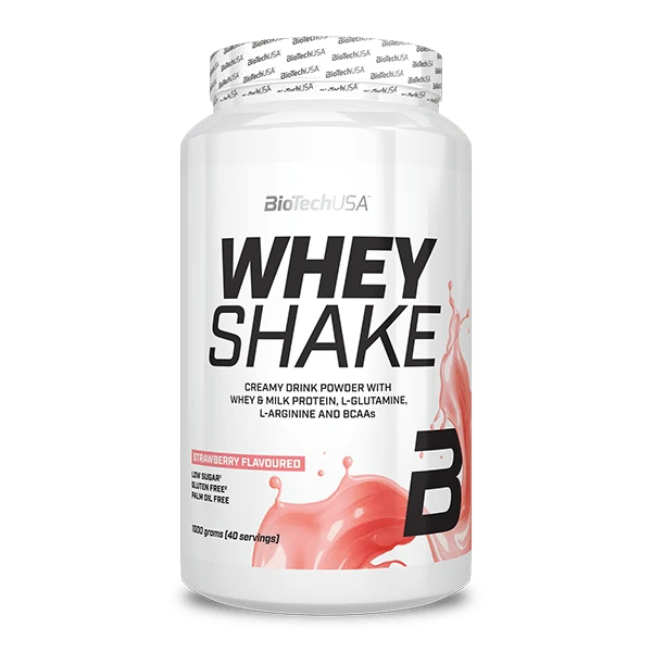 BioTech USA Whey Shake 1000g с вкус на ягода