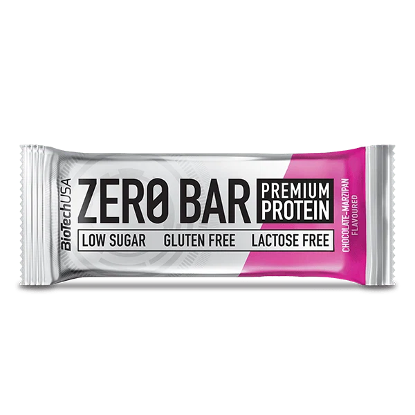 BioTech USA Zero Bar протеинов бар с вкус на ябълков пай