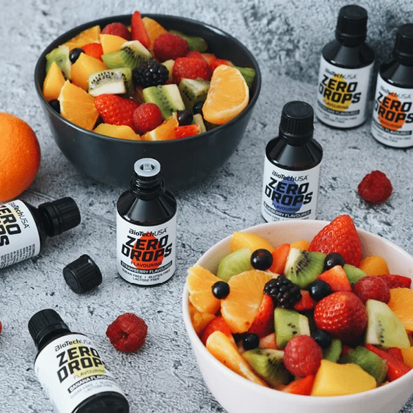BioTech USA Zero Drops - бутилка с вкус ягода