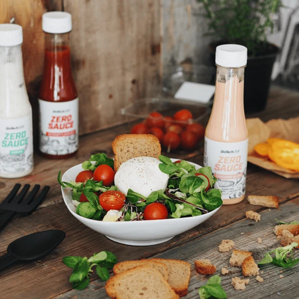 BioTech USA Zero Sauce - бутилка със сос Хиляда острова
