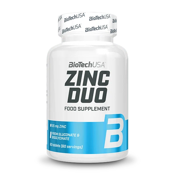 BioTech USA Zinc Duo - 60 tablets