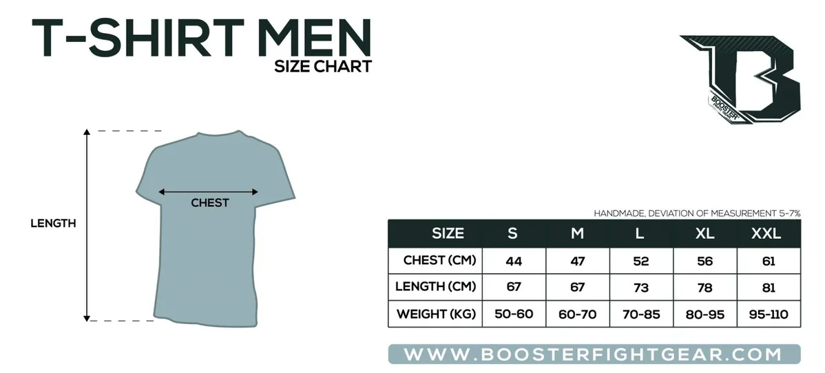 Изображение на цялата тениска Booster AD Maroco Tee, разположена на равна повърхност.