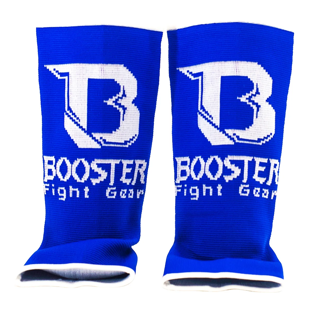 Втора снимка на син протектор за глезен Booster AG PRO BLUE, акцентираща върху цялостния дизайн и здравата изработка.