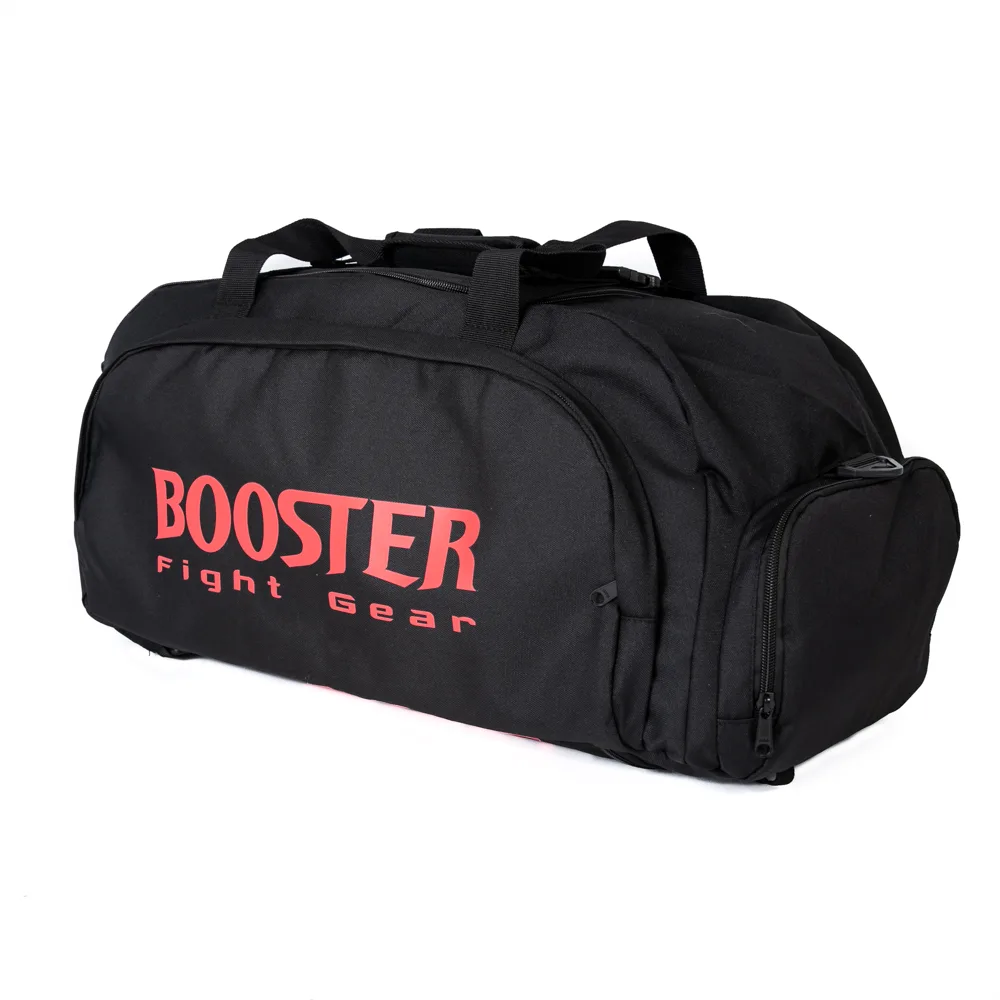Сак Booster B-Force Duffle Large Red, изглед отгоре с цип