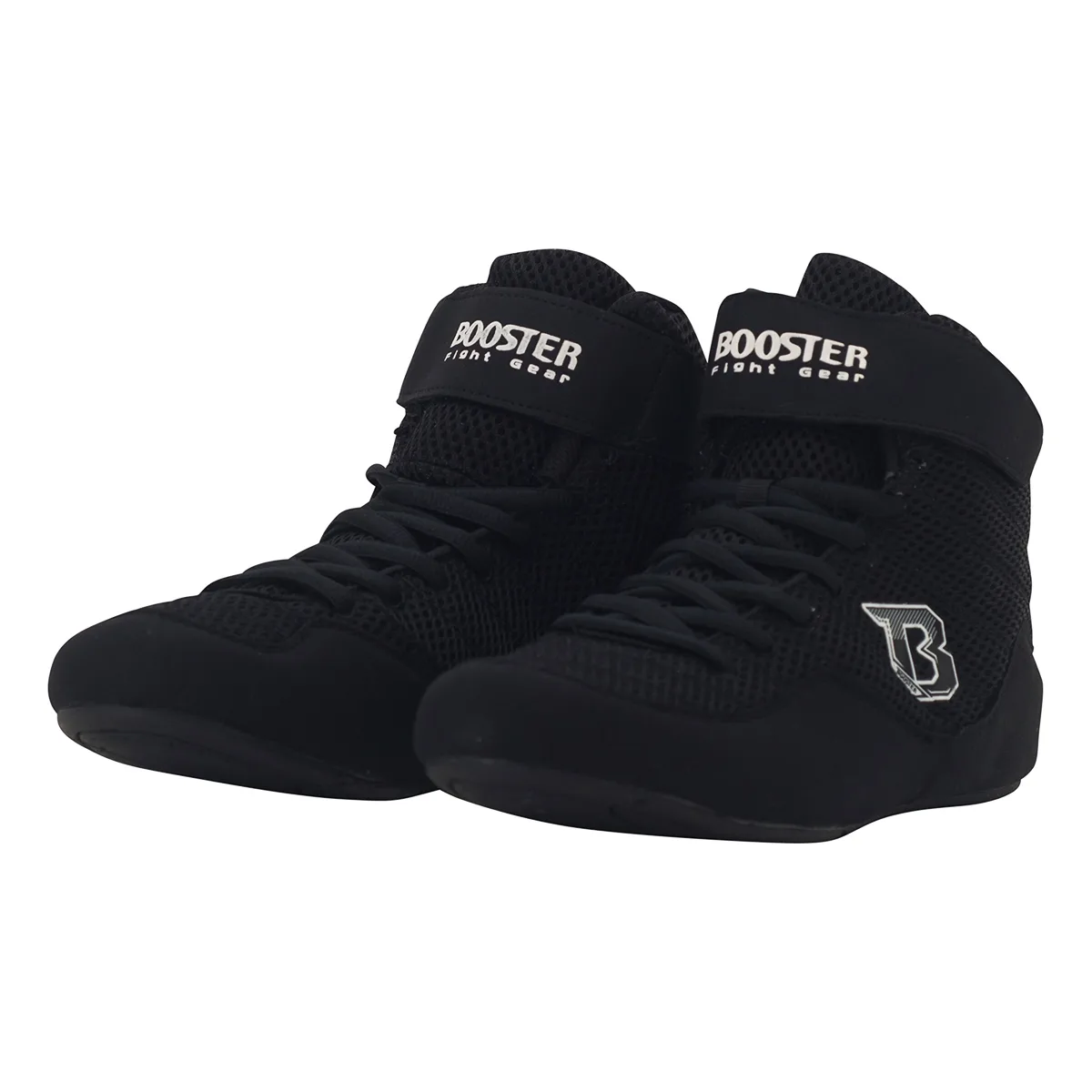 Обувки за бойни спортове Booster BCS BLACK, изглед отзад на петата