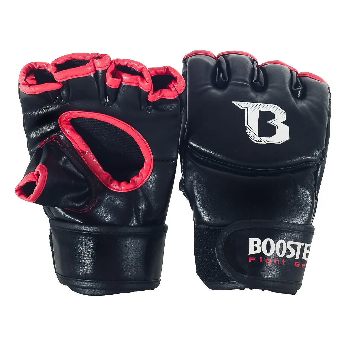 Booster BFF 9 MMA ръкавици, изглед отворена длан, подчертаващ граплинг дизайна