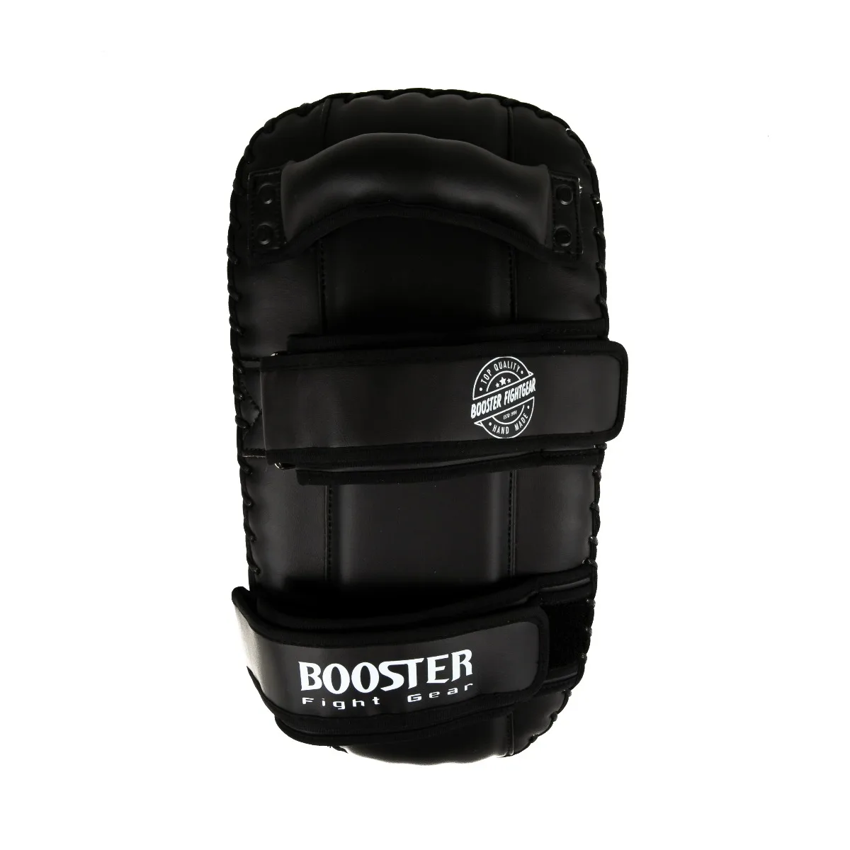 Тай падове Booster BFG/KP DOMINANCE, демонстриращи велкро закопчалките и дръжките за захват.