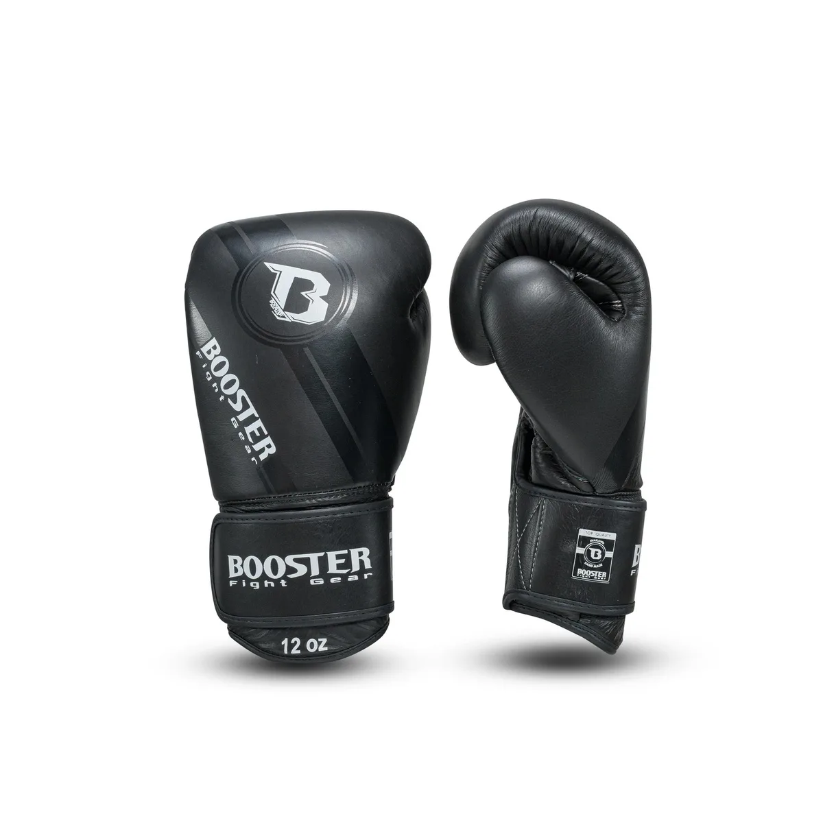 Боксови ръкавици Booster BGL 1 V3 Black Foil, изглед отпред