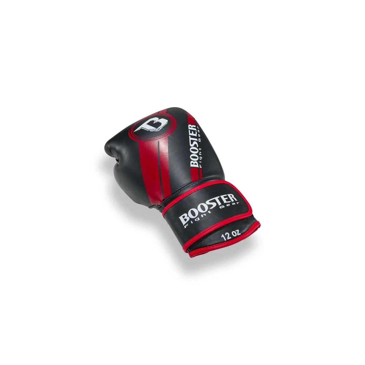 Детайлен изглед на велкро каишката на ръкавиците Booster BGL 1 V3 BLACK/RED FOIL, показващ здравината