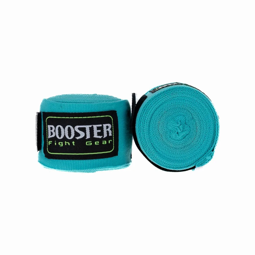 Бинтове Booster BPC TURQUOISE, навити на руло, с ясно видим етикет на марката и велкро закопчаване