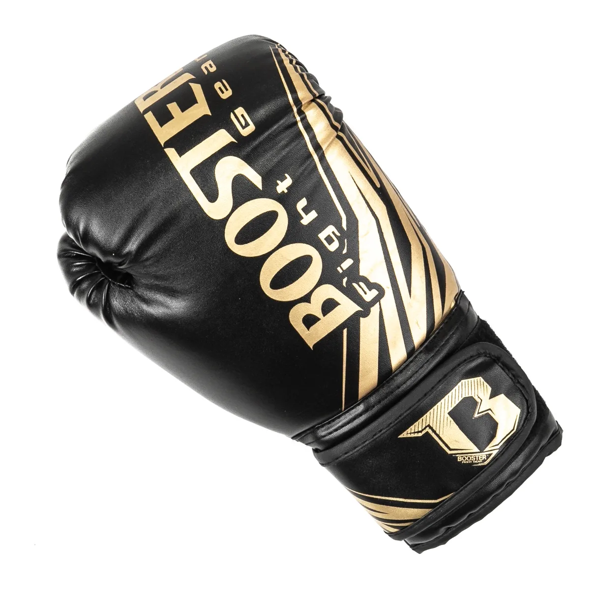 Боксови ръкавици Booster BT CHAMPION BLACK – детайл на закопчаването