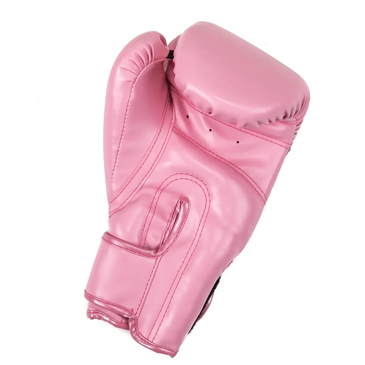 Розови боксови ръкавици Booster BT CHAMPION PINK, изглед отпред, с логото на Booster Fight Gear.