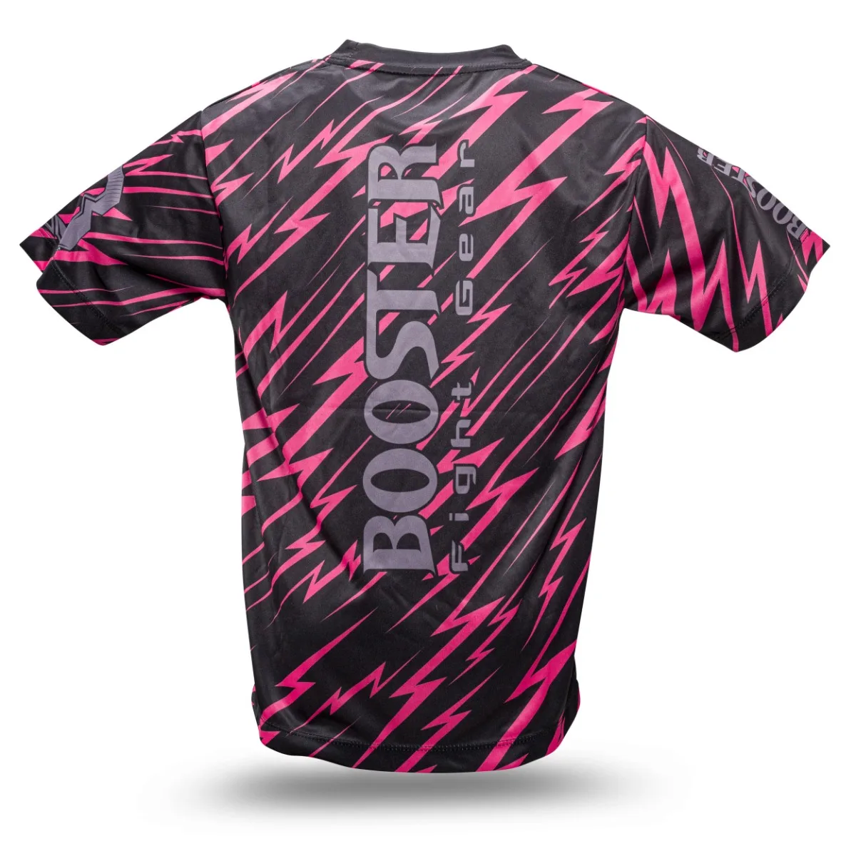 Детайлен изглед на материята и сублимирания дизайн на тениска Booster Combat series 3 TS.