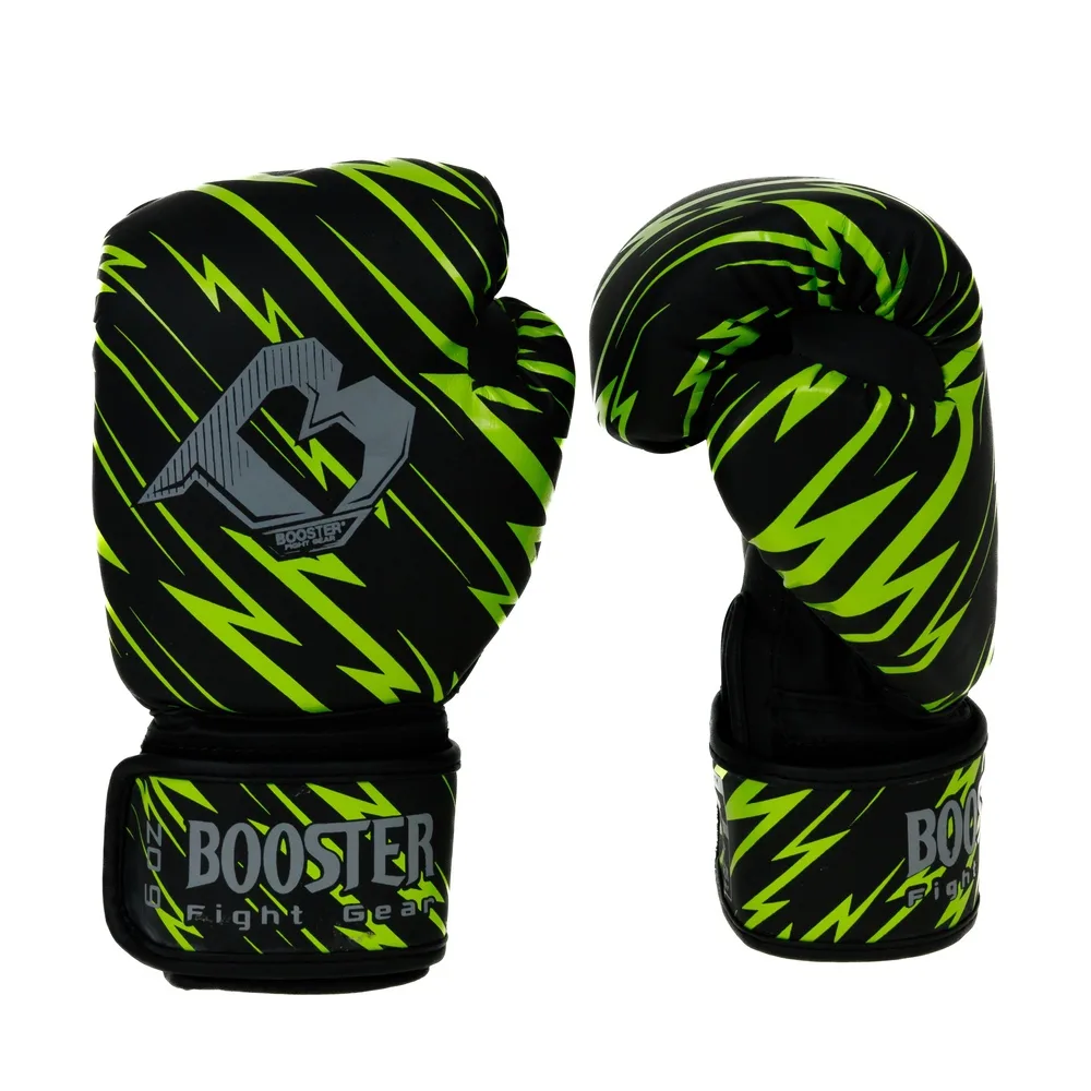 Боксови ръкавици Booster Combat series 5 BG в черен цвят, изглед отпред