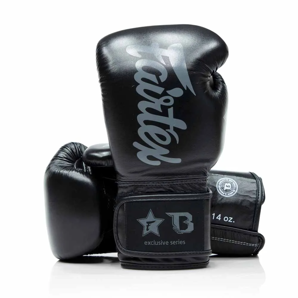 Боксови ръкавици Booster FXB BG V2 BLACK – изглед отпред