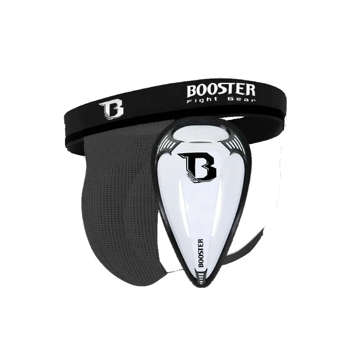 Booster G8 протектор за слабини – детайл на колана с лого