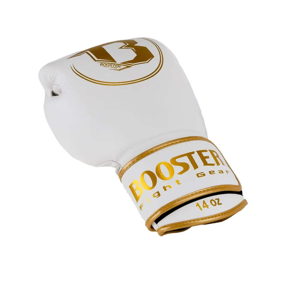Боксови ръкавици Booster PRO BGL VX 4, изглед отгоре с акцент върху дизайна на палеца