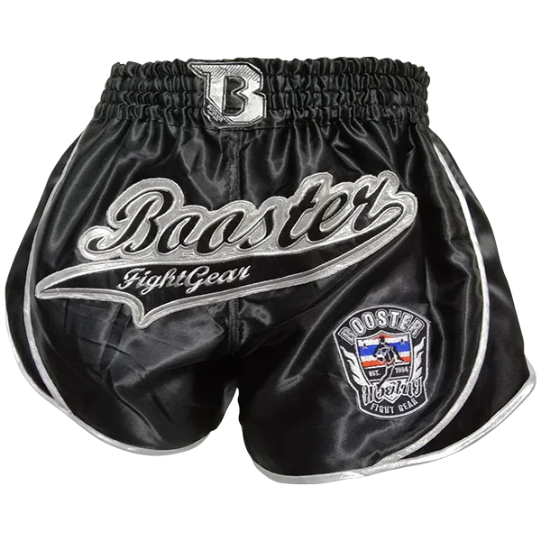 Детайлен изглед на шорти Booster Retro Slugger 3 отпред