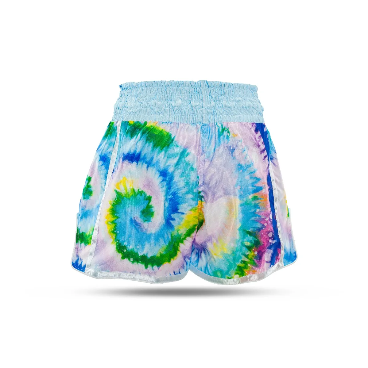 Текстура на материята и детайл на ластика на шорти Booster TBT SWIRL 1