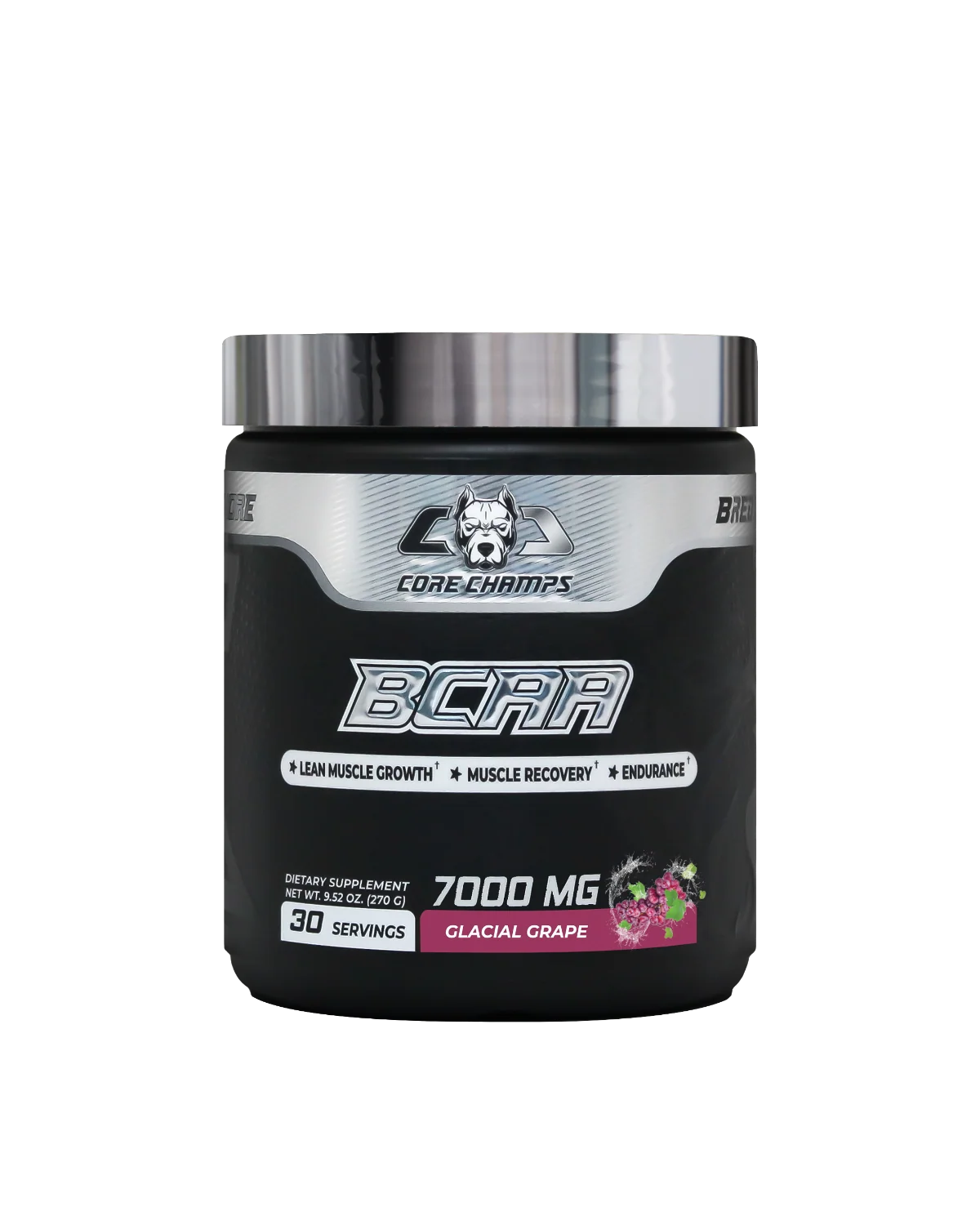 Опаковка на Core Champs BCAA Powder 7000mg с вкус Watermelon