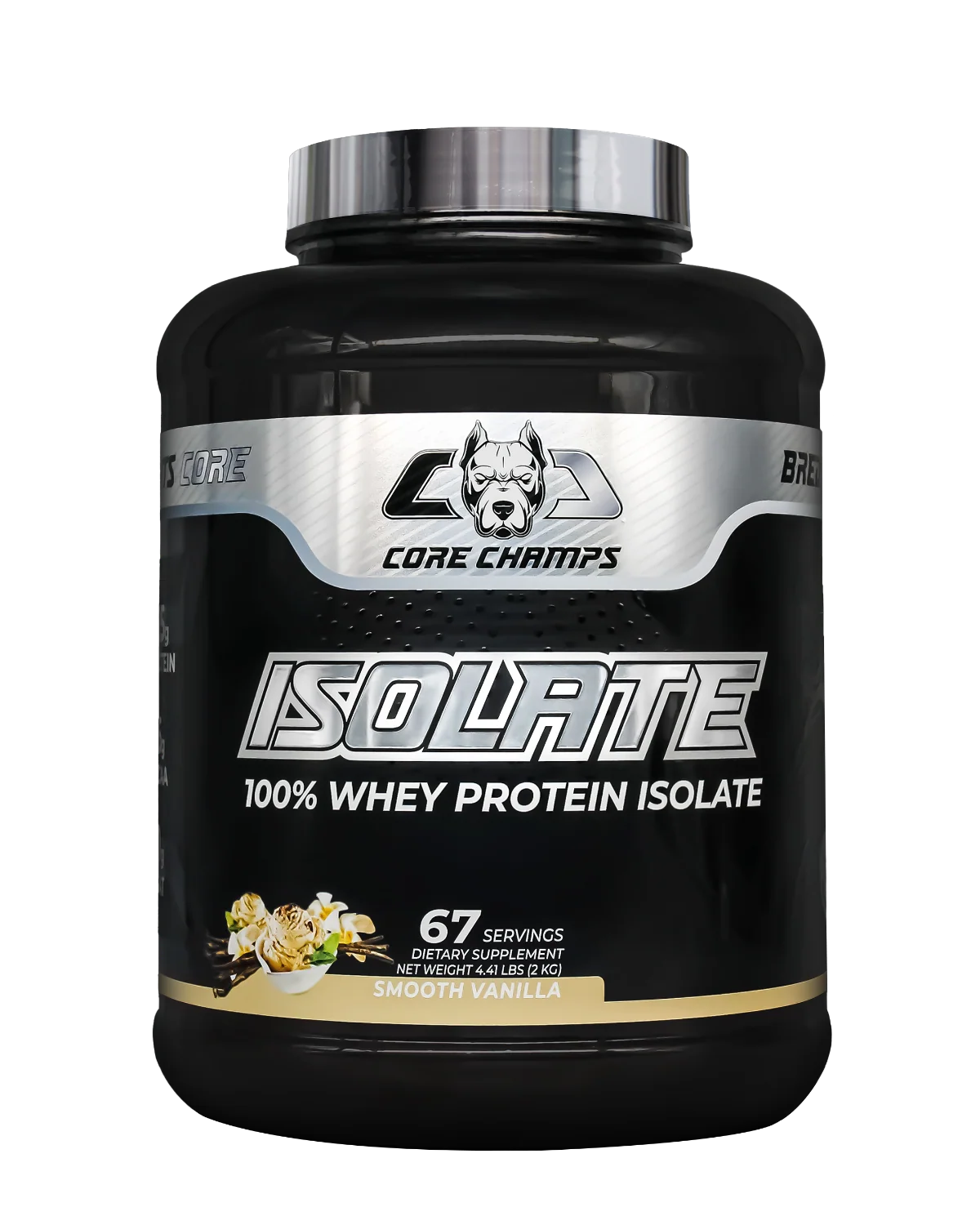 Core Champs Isolate Whey 4.41lbs, вкус SMOOTH VANILLA