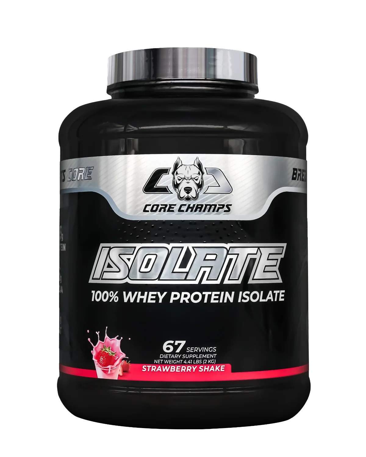 Core Champs Isolate Whey 4.41lbs, вкус STRAWBERRY BANANA