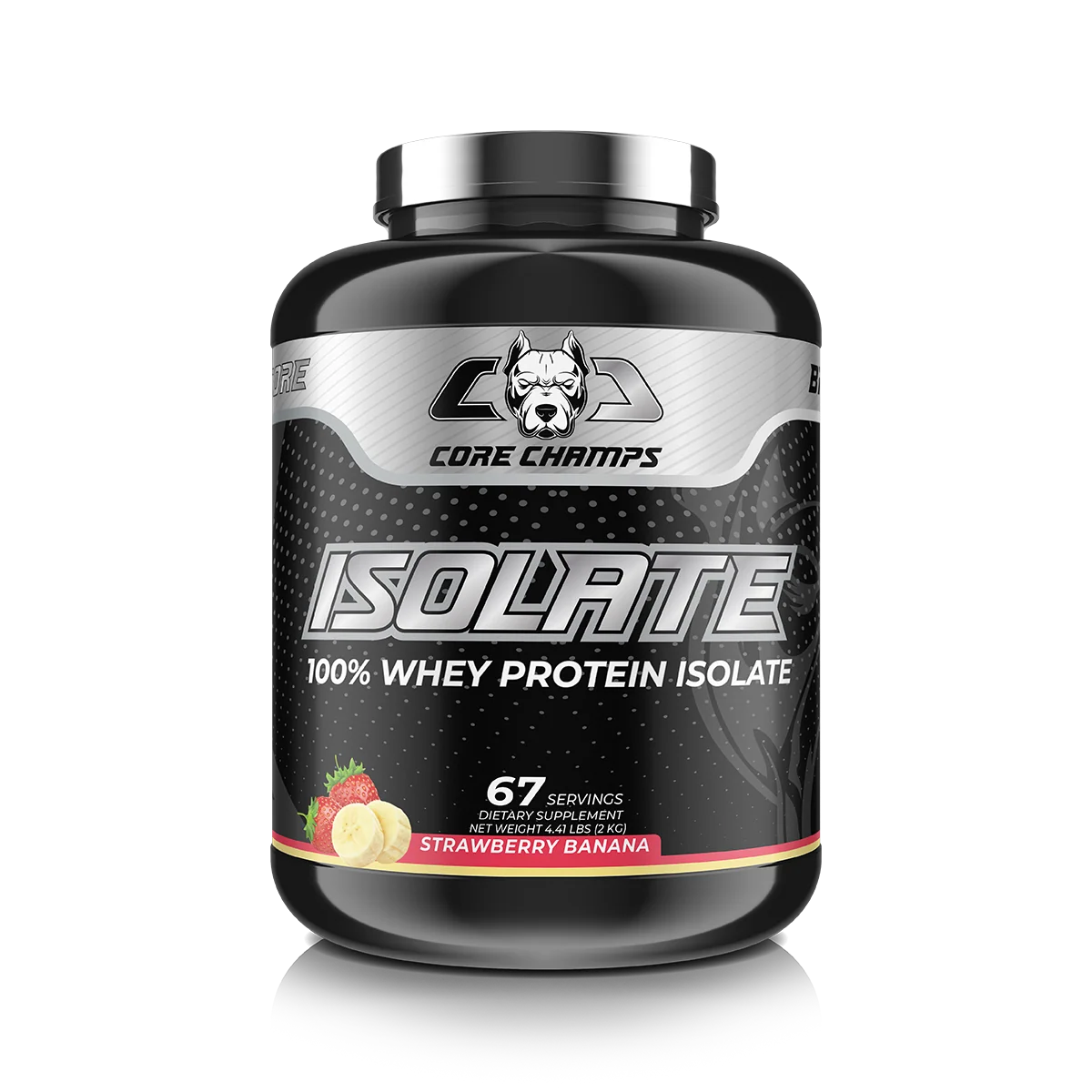 Core Champs Isolate Whey 4.41lbs, вкус CARAMEL LATTE