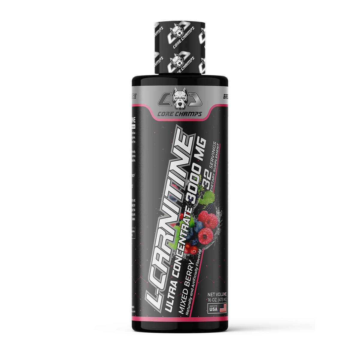 Core Champs L-Carnitine 3000mg вкус Mixed Berry