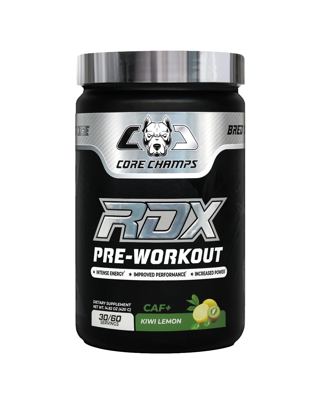 Опаковка Core Champs RDX Pre-Workout вкус Mango
