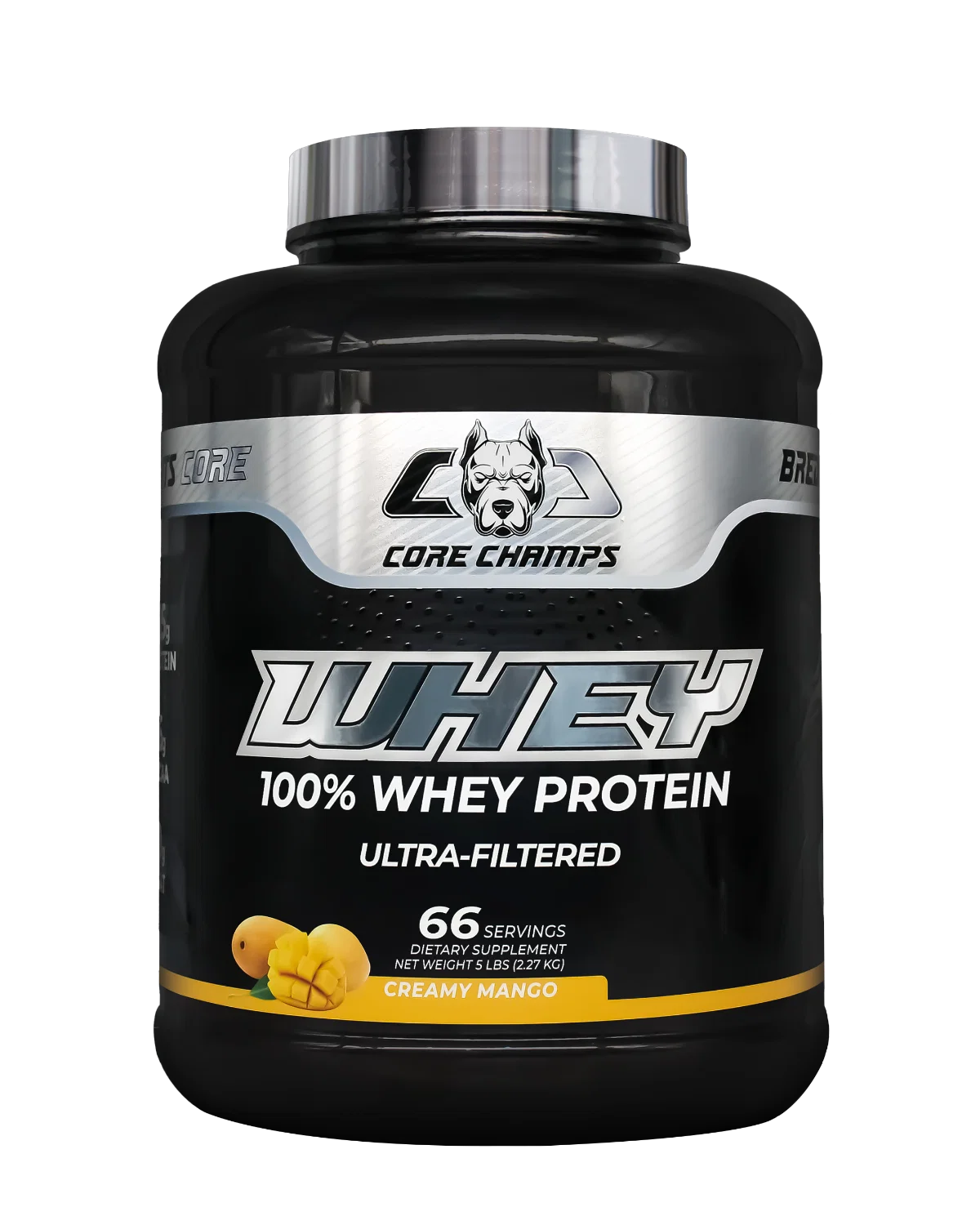 Core Champs Whey Protein 5lbs с вкус на Creamy Mango