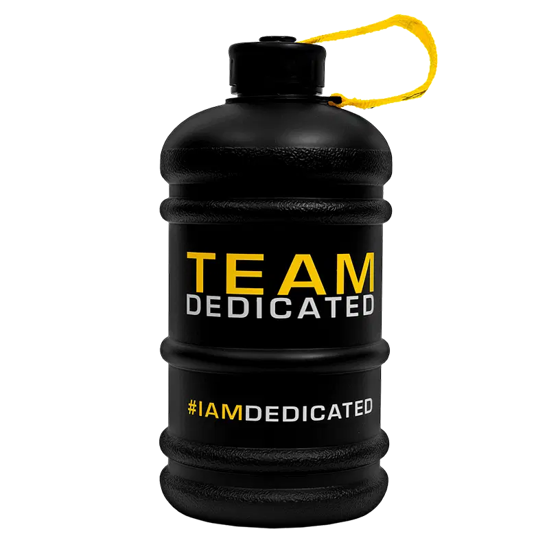 Matt Black Water Jug Dedicated 2200ml