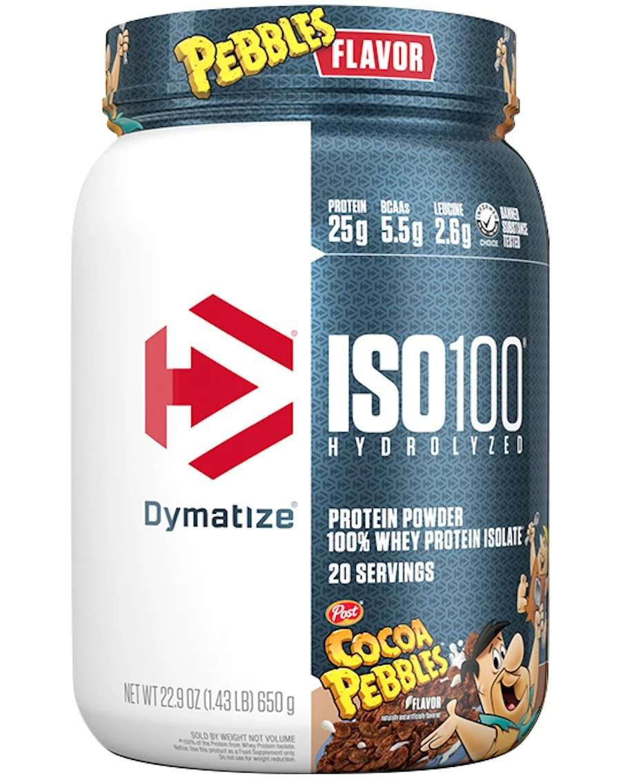 Dymatize Dymatize - ISO100 Hydrolyzed / 20 дози — Cocoa Pebbles, опаковка