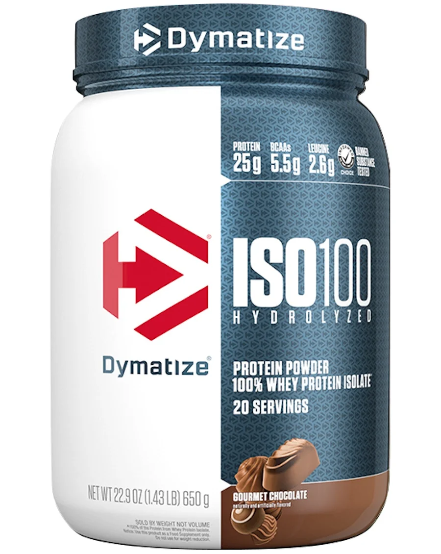 Dymatize Dymatize - ISO100 Hydrolyzed / 20 дози — Шоколад, опаковка