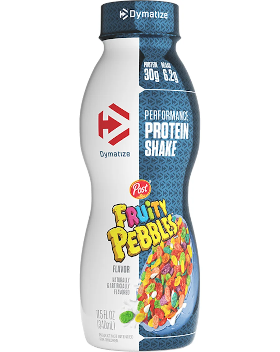 Dymatize Dymatize - Performance Protein Shake / 340 мл — Fruity Pebbles, опаковка