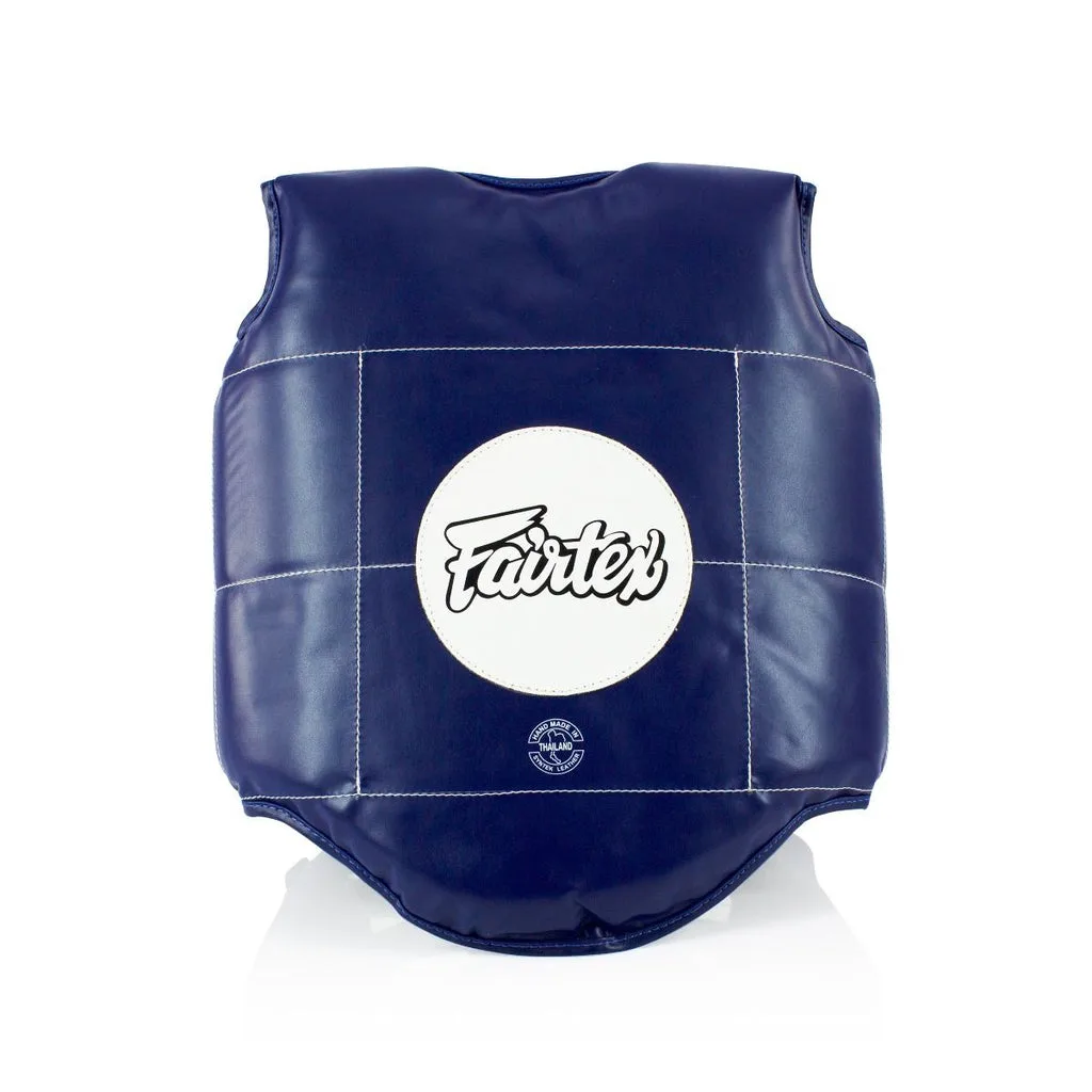 Синя защитна жилетка Fairtex PV1, изглед отпред