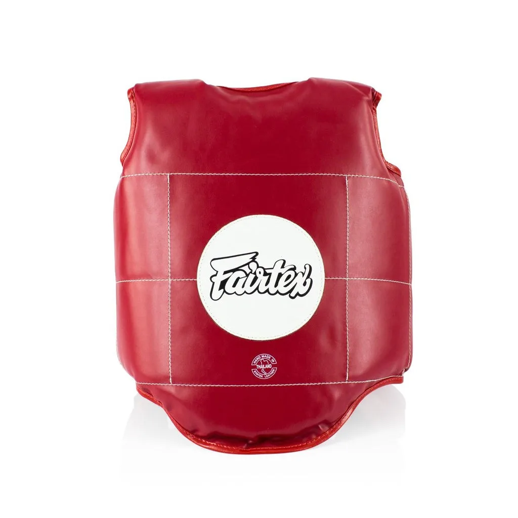 Червена предпазна жилетка Fairtex PV1 за бойни спортове