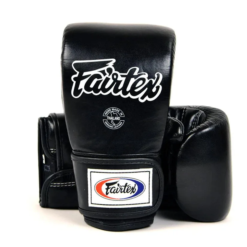 Fairtex Cross-Trainer TGT7 черни боксови ръкавици за чувал и тренировки