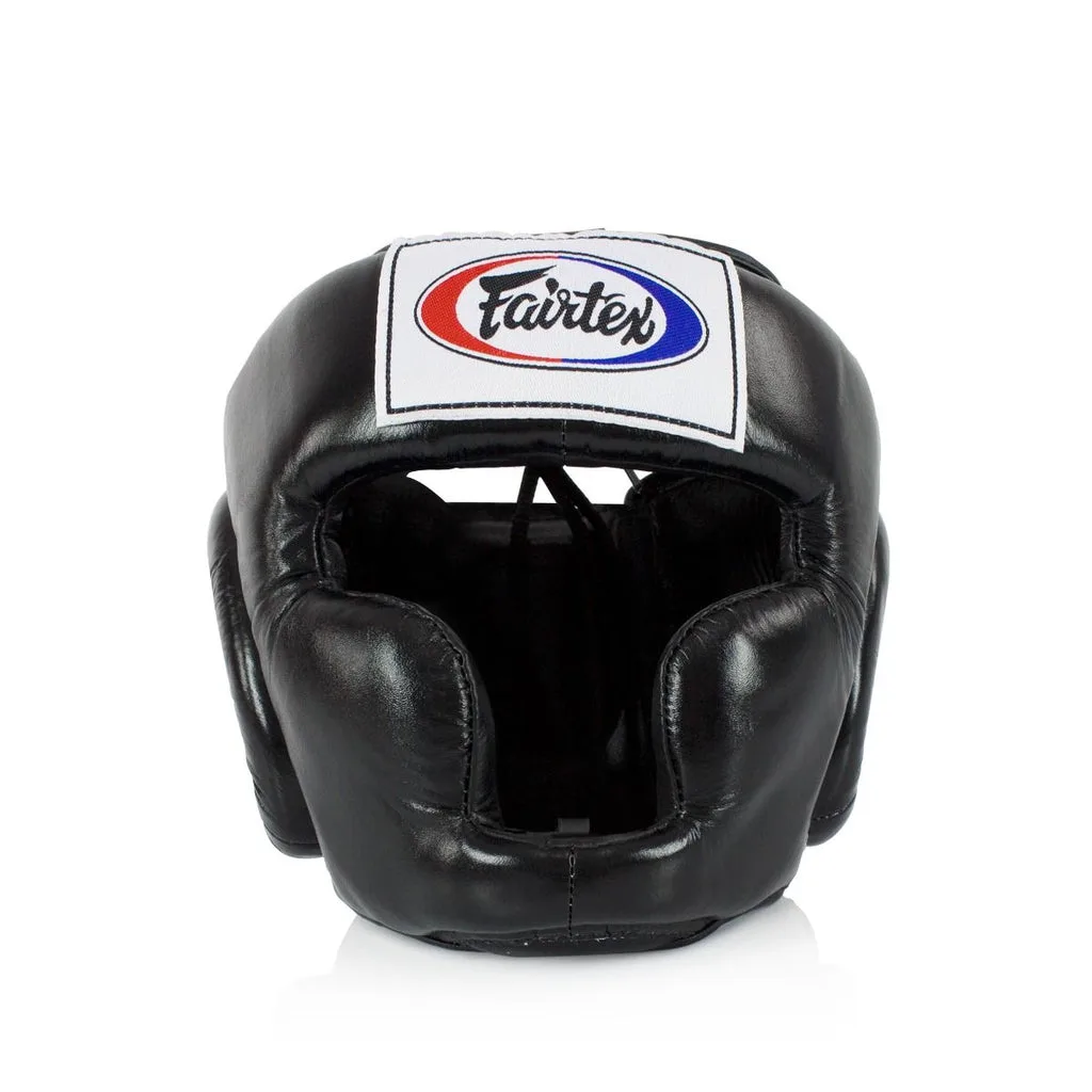 Fairtex Full Coverage Headguard HG3 — Black
