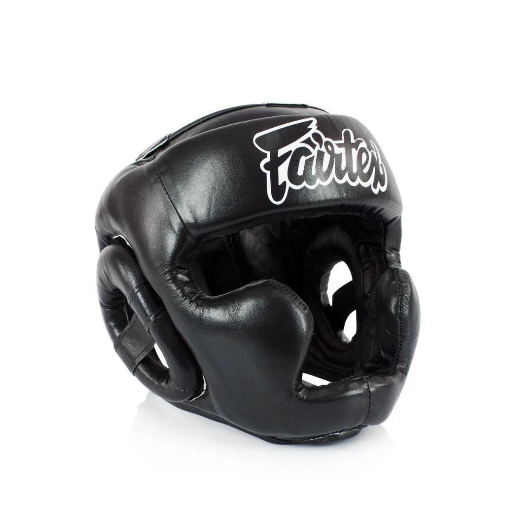 Fairtex Kids Headguard HGK15 – черна каска за глава за деца