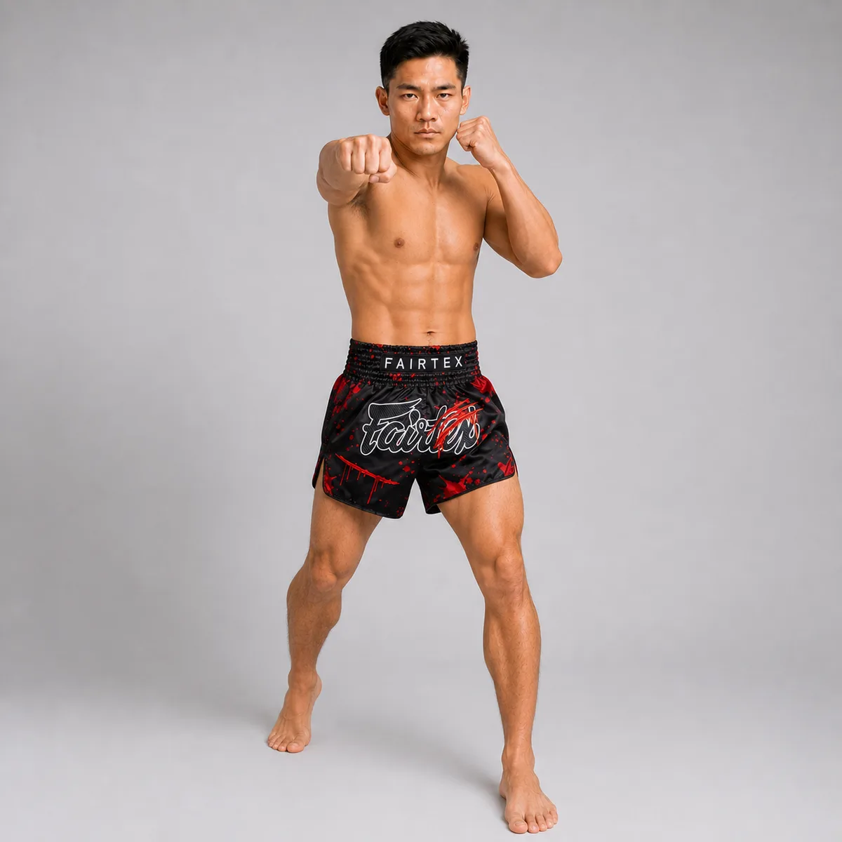 Fairtex Demon's Bite шорти, детайл на графичните елементи