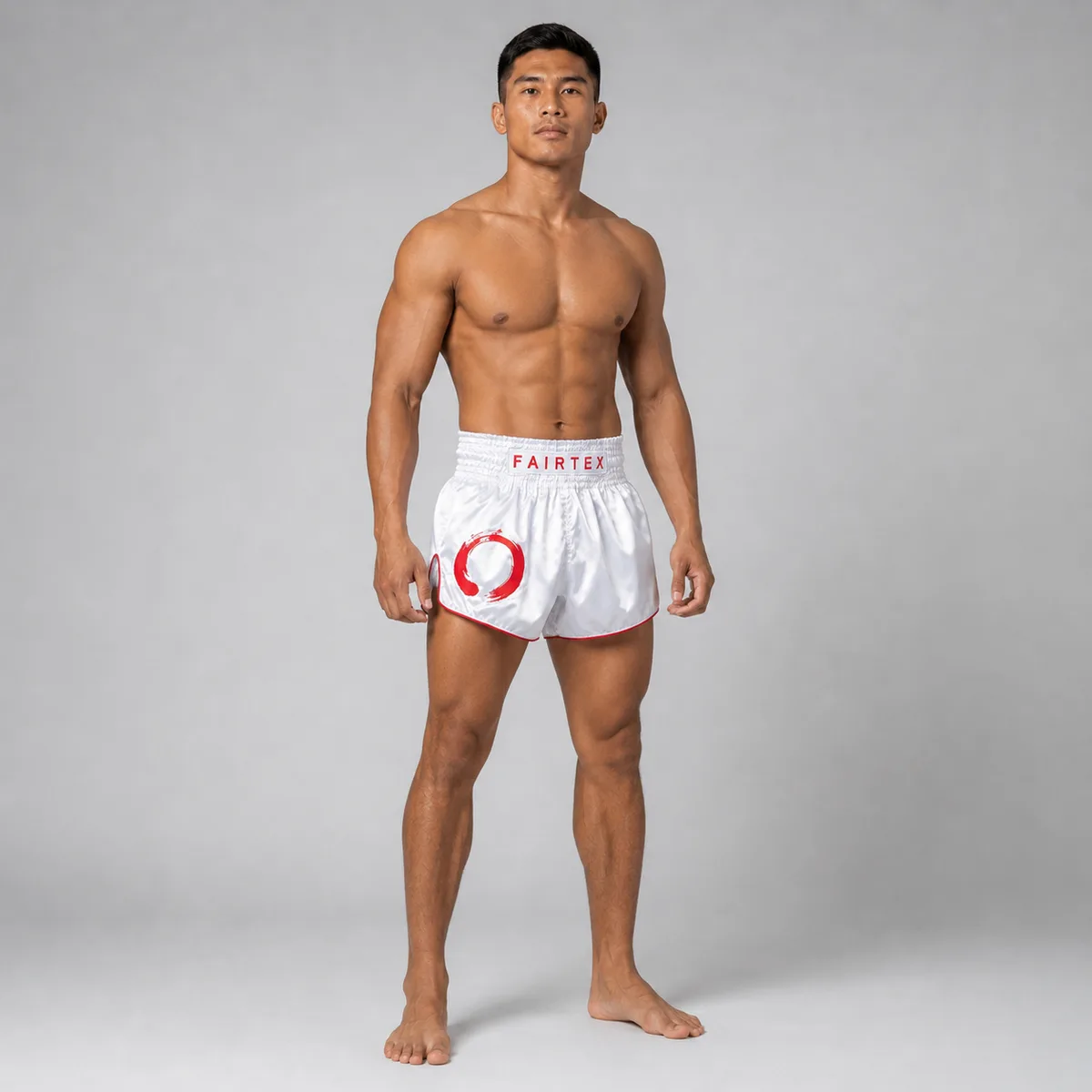 Текстура на микро сатена на Fairtex Muay Thai Шорти Enso BS1918